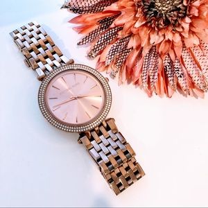 'Darci' Round Bracelet Watch, 39mm
Rosegold